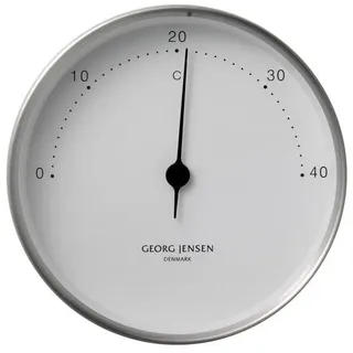 Georg Jensen Koppel Thermometer 10cm stahl-weiß