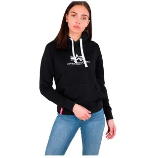 Alpha Industries New Basic Kapuzenpullover Black M