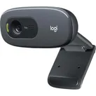 Logitech Webcam C270 HD 960-001063, grau, USB-A, mit Mikrofon, HD (720p)