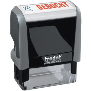 Trodat Office Printy 4912 Stempel blau-rot 1 St.