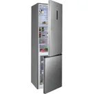 GORENJE Kühl-/Gefrierkombination "NRK620B61", Energieeffizienz: B (A-G), silber (inox), Rechtsanschlag, Kühlschränke, kein Abtauen Dank NoFrostPlus, CrispZone mit Feuchteregulierung, Topseller