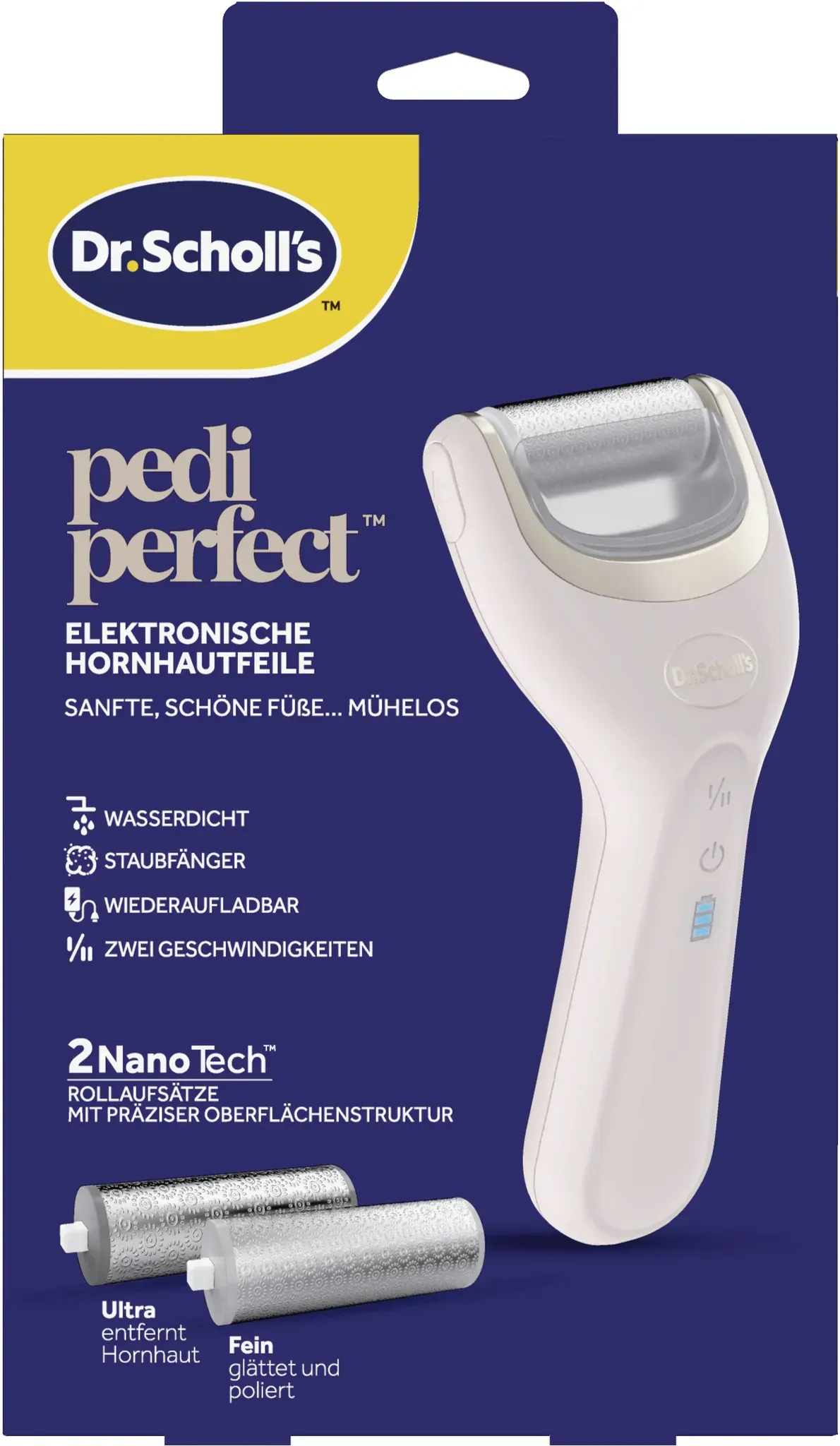 Dr. Scholl's Pedi Perfect Elektronische Hornhautfeile