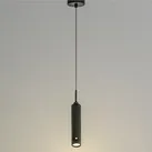 Akku-Pendelleuchte mit Akku ausziehbar 37 - 163 cm  (7,5 cm, Schwarz, Warmweiß)