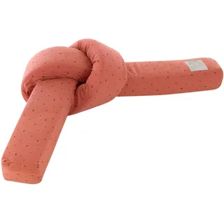 Träumeland Nestchenschlange Moon Rost, Rost, Stern, Füllung: Vlies,Vlies, 200 cm, schadstoffgeprüft, Schlafen, Babybett-Ausstattung, Babynestchen