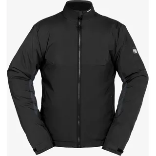 Segeljacke Herren Innenfutter Merinowolle Offshore Pro Series dunkelgrau schwarz 2XL