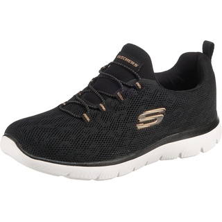 black mesh rose gold trim 37