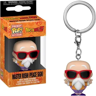 Funko POP! Keychain Dragon Ball Z Master Roshi (Peace Sign) #54731