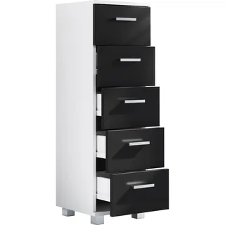 VCM Holz Badmöbel Schubladen Kommode Zalo M