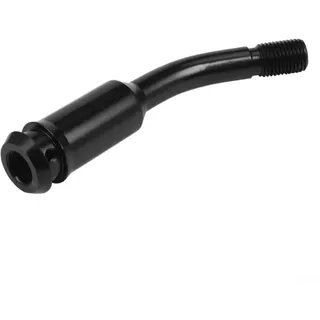Schalthebelverlängerung aus Aluminiumlegierung, 13 cm, für M14x1,5 Getriebe mit Adapter, Schwarz