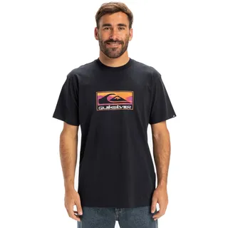 QUIKSILVER T-Shirt, Ev Gradient Box Navy - M