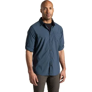 Craghoppers Nosilife Nuoro Long Sleeved Shirt II blue stone (BRK) XXL