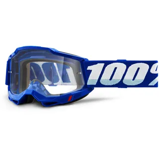 100% Accuri 2 Otg Offroad brille Schwarz/Grau Klar