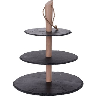 Excellent Houseware Etagere in schwarz