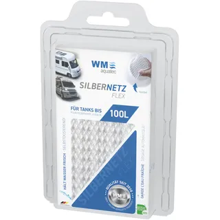 WM aquatec Aquatec Silbernetz Flex SIPA80 Wasserkonservierung bis 100 L Silber