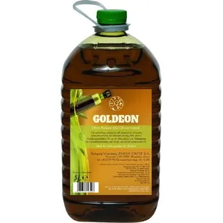 GOLDEON Premium 5 Liter PET - Pomace OLIVENÖL / Oliventrestetöl aus KRETA zum Kochen/Braten/Frittieren - Neue Ernte