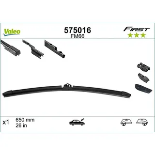 VALEO FIRST Scheibenwischer Wischblatt passend für MERCEDES-BENZ B-Klasse (W246, W242) Rahmenlos 650mm