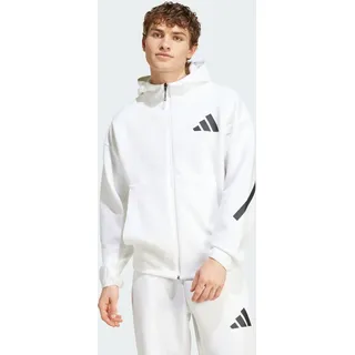 adidas New Z.N.E. Reißverschlusspullover White XL