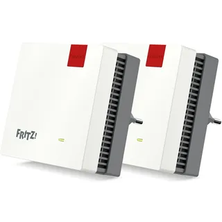 2er Pack FRITZ!Repeater 1200 AX WiFi 6, Dual-Band, bis zu 3000 Mbit/s