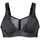 Active Damen Sport-BH Air Control Bustier extra leicht atmungsaktiv Dunkelgrau