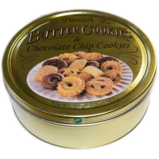 Danish Butter Cookies  Chocolate Chip Cookies / Dänische Butter und Schokoladenkekse