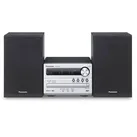 Panasonic SC-PM254EG-S Stereoanlage Bluetooth®, CD, DAB+, UKW, USB, 2 x 10W Schwarz, Silber