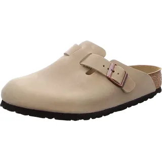Birkenstock Boston Nubukleder geölt tabacco brown 38