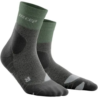 CEP Hiking Merino Mid-cut Socken - Green / Grey - EU 39-44