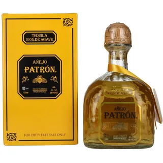 Patrón Tequila Añejo 40% Vol. 1l in Geschenkbox