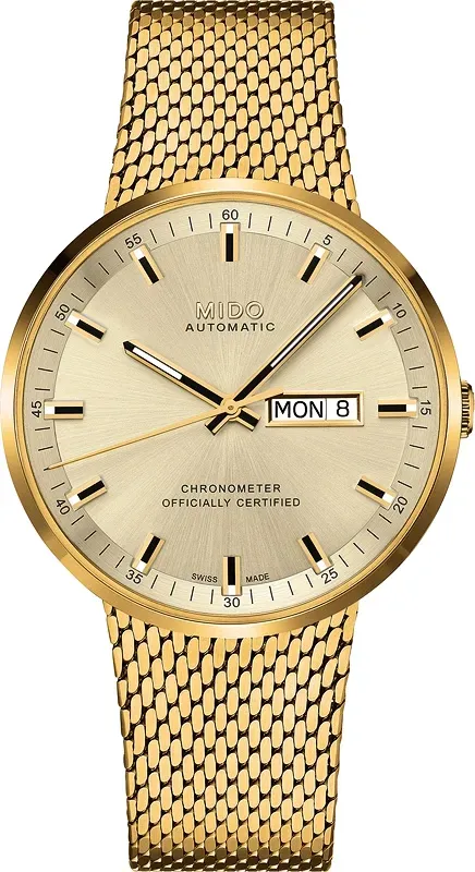 Mido Commander ICONE Chronometer M031.631.33.021.00 - champagner,gold - 42mm