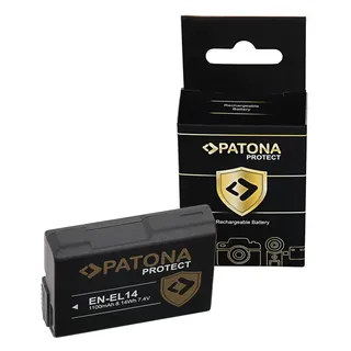 PATONA Kamera-Akku ersetzt Original-Akku (Kamera) EN-EL14 7.4 V 1050 mAh