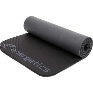 Energetics Fitnessmatte Gymnastik-Matte NBR Mat 180cm 1.5 Black/Grey Dark,