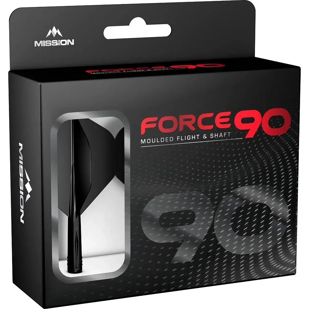 Mission Force 90 Black No2 - short