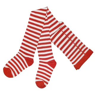 WERI SPEZIALS Strumpfhersteller GmbH Strickstrumpfhose Kinderstrumpfhosen für Mädchen >>Bonbons<< weiche Baumwolle rot 152-164