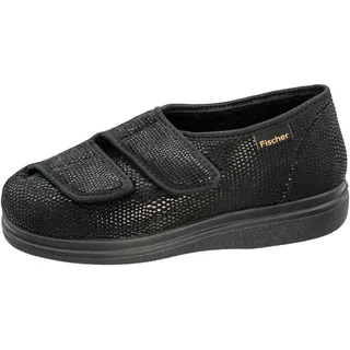 Fischer Markenschuh Fischer Ortho, Unisex Niedrige Hausschuhe,13948,Schwarz Schwarz 48 EU
