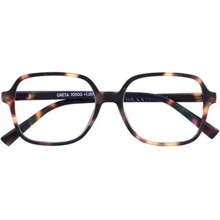 Breitfeld & Schliekert Lesebrille GRETA, havanna, +2.50 dpt mit Etui
