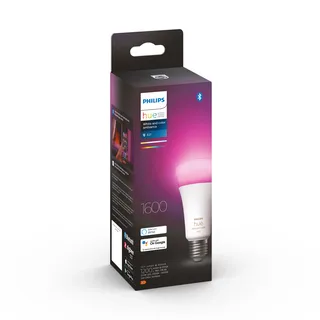 Philips Hue White & Col. Amb. E27 Einzelpack 1600 LED Lampe Mehrfarbig