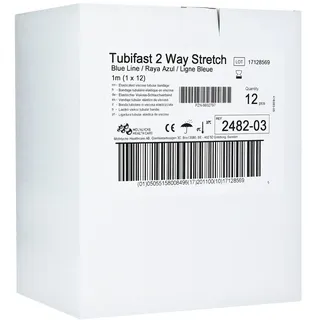 Mölnlycke Health Care GmbH Tubifast 2-way-stretch 7,5cmx1m blau Schlauchv.
