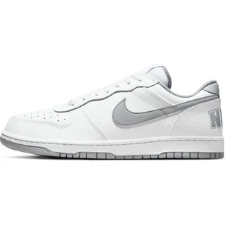 Nike Herren Big Low Basketballschuhe, White/Wolf Grey, 42.5 EU