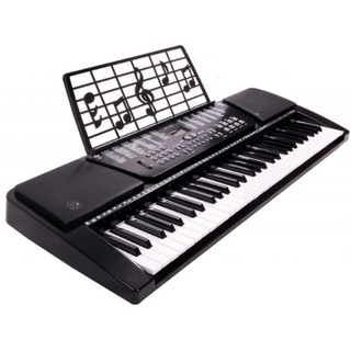WS – Synthesizer – 61 Tasten – Elegance – 610601 – 95 cm – Schwarz – Ideal für Anfänger – Amateurmusiker – USB-Kabel im Lieferumfang enthalten – Mikrofon