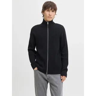 JACK & JONES Cardigan in Schwarz - XXL