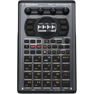 Roland SP-404MKII Synthesizer, Schwarz