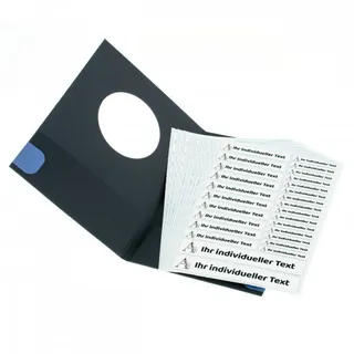 Namensaufkleber "Aquarell" mit Buchstabe oder Motiv &