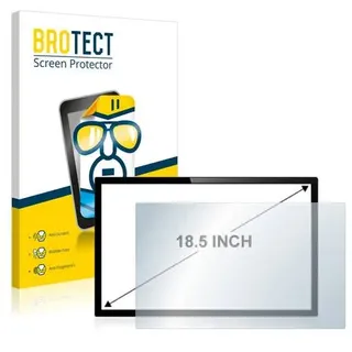 BROTECT Displayschutz-Folie für Touch-Panel PCs mit 18.5 Zoll Displays [410 mm x 231 mm, 16:9]