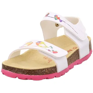 Fußbettpantoffel Weiß/Pink 33 EU