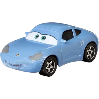 Mattel Disney Cars FJH98 "3 Die-Cast Sally Carrera" Fahrzeug, Black