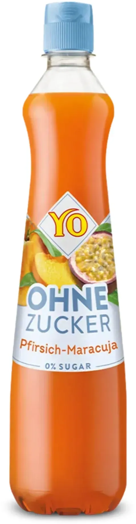 YO Sirup Pfirsich Maracuja ohne Zucker