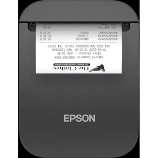 Epson TM-P80II, AC, (121) Quittungs-Autoschneider Bluetooth, Belegdrucker, Schwarz