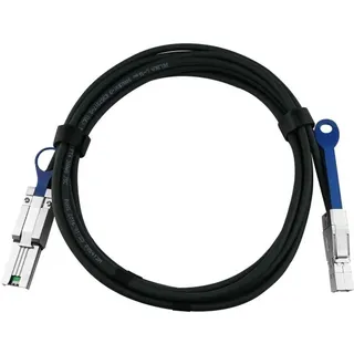 BlueOptics CBO MiniSAS Hybrid Kabel SFF-8088/SFF-8644 3 Meter (S/UTP, CAT6, 3 m), Netzwerkkabel