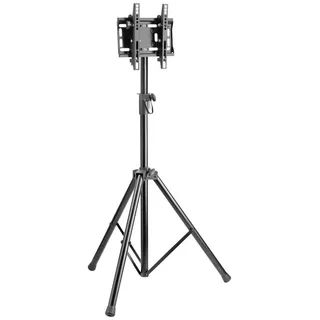 Ricoo TV Boden-Ständer Fernseher Halterung Höhenverstellbar Neigbar für 32-55 Zoll Tripod Stativ Fernsehhalterung FS0822 Dreifuß Fernseh-Stand Standfuß Smart Bildschirm bis 35 Kg & VESA 200x200