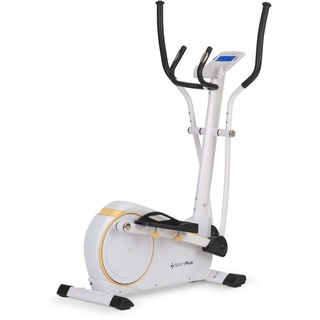 SportPlus Crosstrainer SP-ET-9600-W-iE, Crosstrainer, Ellipsentrainer, 17 kg Schwungmasse, 24 Widerstandsstufen, SP-ET-9600-W-iE weiß